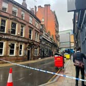 Mill Hill has been closed following a serious crash between a lorry and a pedestrian. Picture by National World