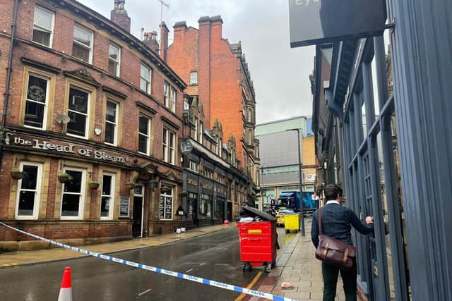 Mill Hill has been closed following a serious crash between a lorry and a pedestrian. Picture by National World