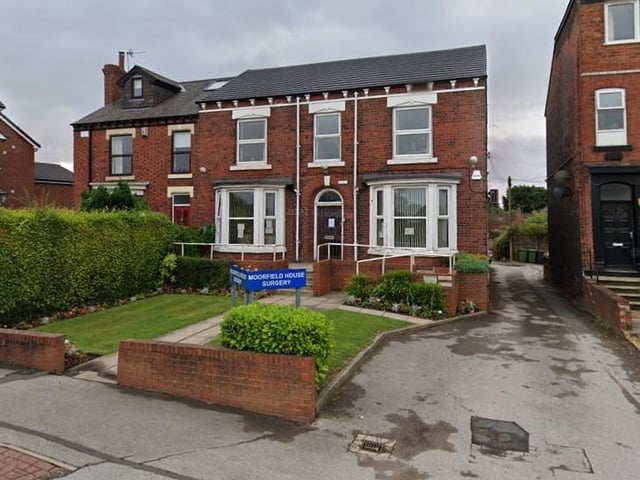 At Moorfield House Surgery in Garforth, 11.8 per cent of appointments in October took place more than 28 days after they were booked.
