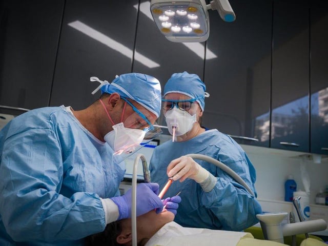 Elaine Hannan said: "Finding an NHS dentist near where you live."