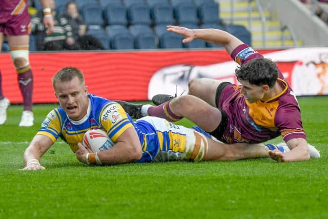 Cooper Jenkins is set to continue in Leeds Rhinos' side tonight, despite aggravating an ankle injury last week. Picture by David Harrison.