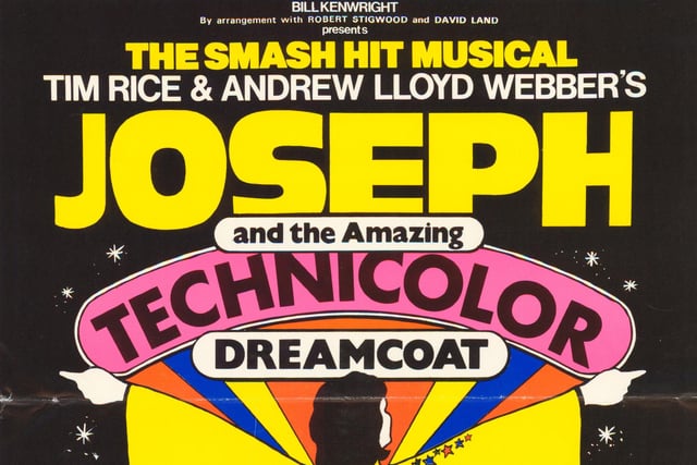 The Grand Theatre staged Joseph and the Amazing Technicolor Dreamcoat in July 1981.