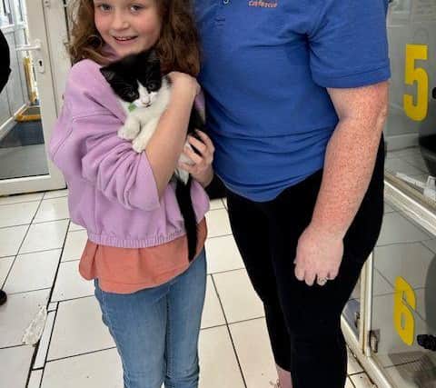 Autumn gets chance to ‘paws’ for a second during her meeting with Sarah.