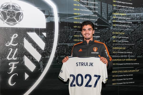 MORE TO COME: For Leeds United's Pascal Struijk.