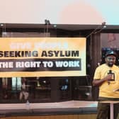 Nurse epidemiologist Wilson Febe speaks about being denied the right to work