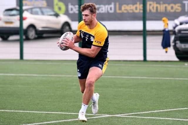 Australian centre Paul Momirovski is back in training with Leeds Rhinos and could make his debut this week. Picture by Simon Hulme.