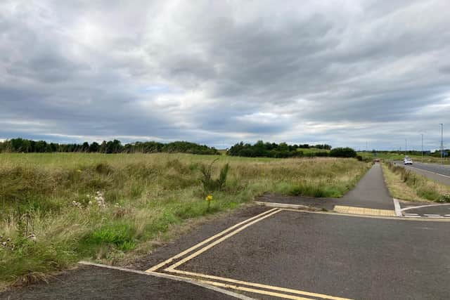 The scheme includes a range of two, three and four-bed properties on a six-hectares of grassland off Neil Fox Way (Photo by Google)