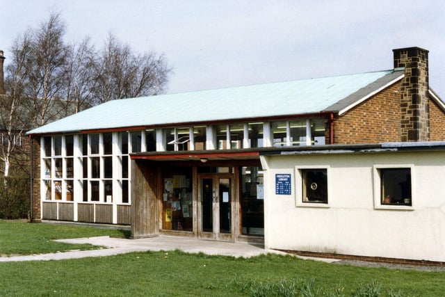 Middleton Branch Library on Middleton Park Avenue. This is the old library, opened in 1956, which had a police station adjacent to it. It has since been demolished and a new library has been built at St. George's Centre to replace it.