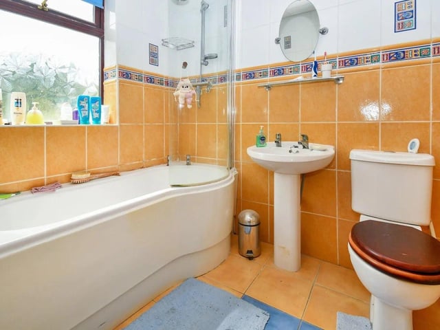 Additionally, there is a family bathroom with a separate toilet also.