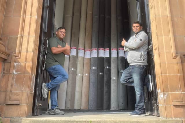 The brothers have transformed the showroom