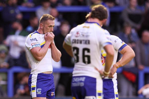 They've lost their last six in the league - and seven in total - and are 20-1 for a win at Old Trafford. Picture shows a dejected Ben Currie during the recent loss to Catalans.