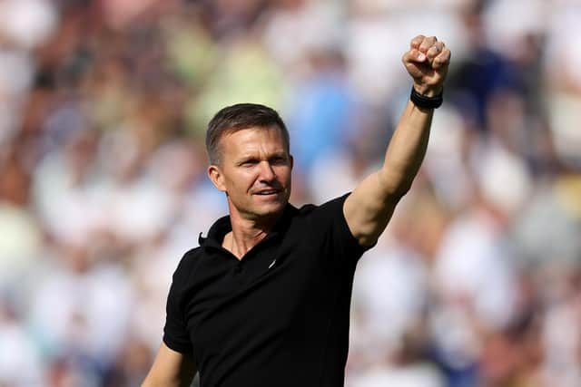 Jesse Marsch is delighted with the form of Rodrigo Moreno this season (Photo by Catherine Ivill/Getty Images)