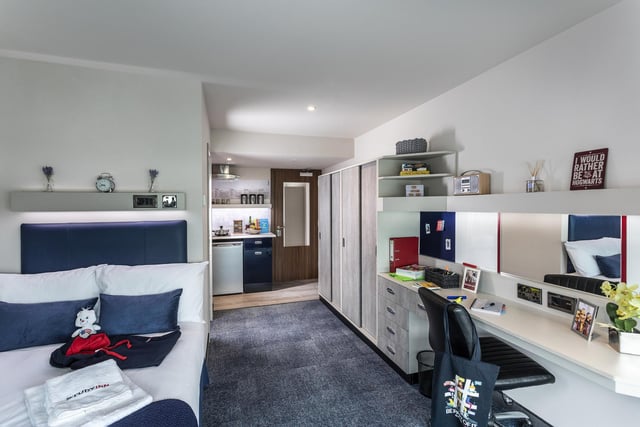 Study Inn says that the first phase of the development is to its 'brand standard', which it describes as 'luxury hotel-style student accommodation'