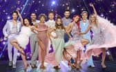 Carlos Gu, Nancy Xu, Gorka Marquez, Karen Hauer, Neil Jones, Jowita Przystal, Vito Coppola, Dianne Buswell, Nikita Kuzman and Luba Mushtuk star in Strictly Come Dancing: The Professionals show at Sheffield City Hall on May 3, 2023.