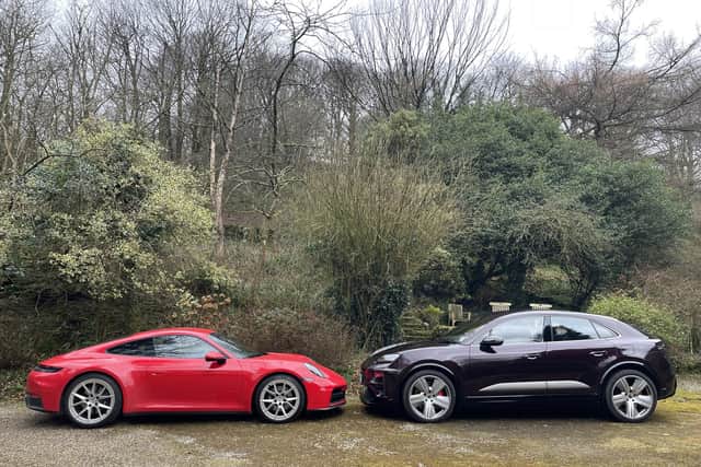 Porsche 911 and Porsche Macan