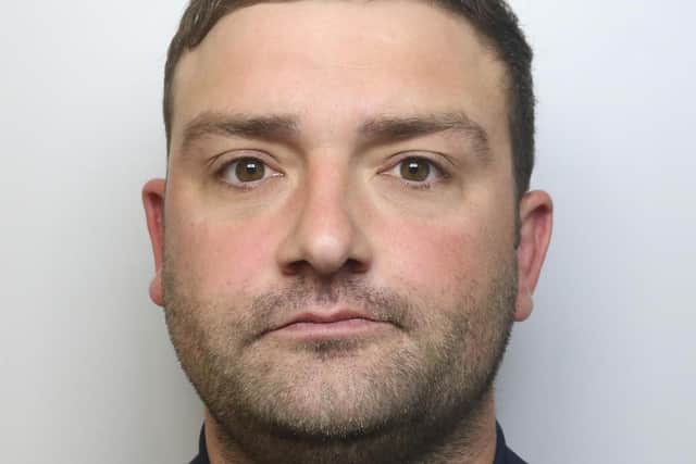 Scales was jailed for 30 months at Leeds Crown Court. (pic by WYP)