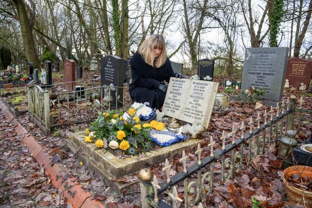 Carole said the situation has deterred her from having her own ashes interred in the plot, saying she'd prefer to have them scattered at sea. Photo: Tony Johnson.