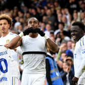 Leeds United v Cardiff City. Crysencio Summerville celebrates the equalising goal.Picture taken by Yorkshire Post Photographer Simon Hulme 6th August 2023