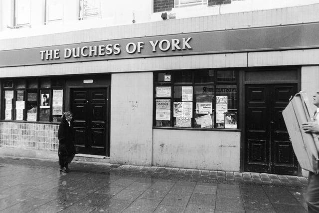 The Duchess of York on Vicar Lane was popular spot during the 80s. It closed in 2000.