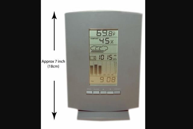 In August 2002, police issued a new appeal that focused on a digital weather station like this one. Costing around £90 at the time, it was believed to be missing from the house after only the instructions could be found by officers.