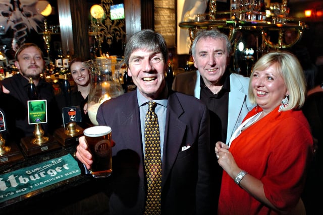 Frank Nicholson, former Managing Director of Vaux Brewery, officially opened the refurbished Isis in 2011.