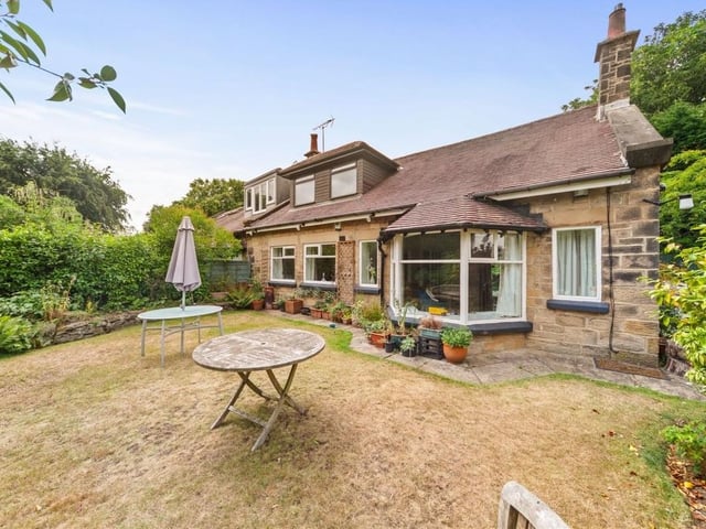 This three-bedroom period property on West Park Road in Leeds is on the market with a guide price of £600,000.