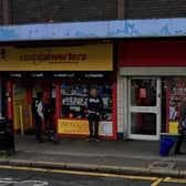 Cole targeted the Cash Converters on Roundhay Road. (pic by Google Maps)