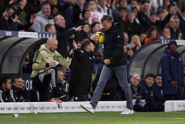 CUP INTENT: Outlined by Whites boss Jesse Marsch. Photo by George Wood/Getty Images.