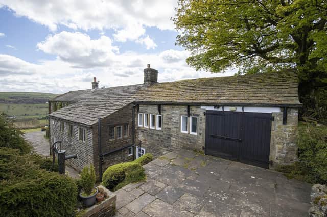 The property with gardens and paddock is for sale for £600,000.