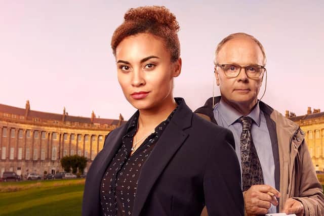 Tala Gouveia and Jason Watkins reprise their roles as DCI McDonald and DS Dodds in the second series of McDonald & Dodds (Photo: ITV)