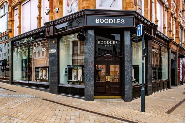 Fine diamond jewellery specialists Boodles opened on Briggate this year. Boodles was founded in 1798 and sells unique rings, necklaces, pendants, earrings, bracelets and luxury gifts.