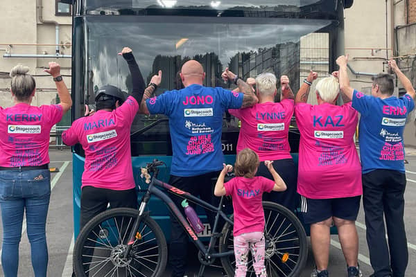Bus drivers ready for cycle challenge