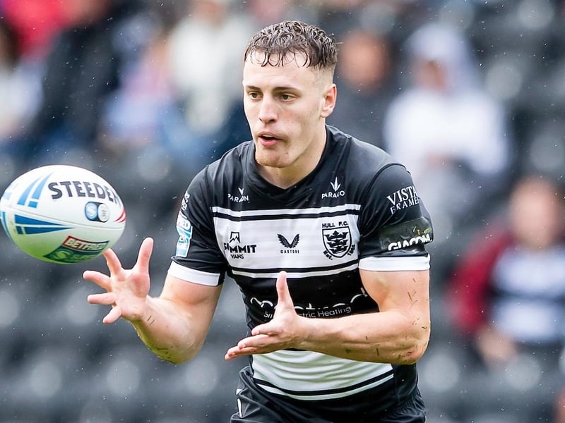 The former Castleford stand-off is sidelined with a calf muscle injury. He is effectively on loan at Hull from Wakefield, having signed for them earlier this summer and hopes to feature in Trinity's Championship play-off campaign.