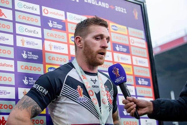 Marc Sneyd was man of the match in England's huge win over Greece. Picture by Allan McKenzie/SWpix.com.