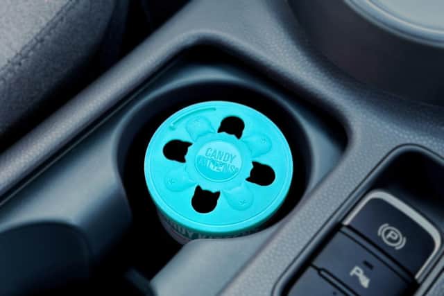 Candy Kittens Sour Watermelon spill proof can car air freshener