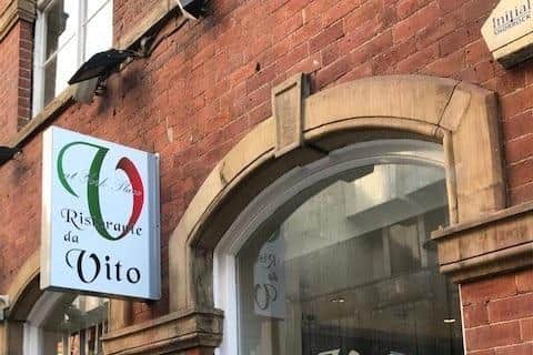Da Vito is located on York Place in Leeds city centre