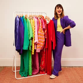 Fashion stylist Laura Fawcett