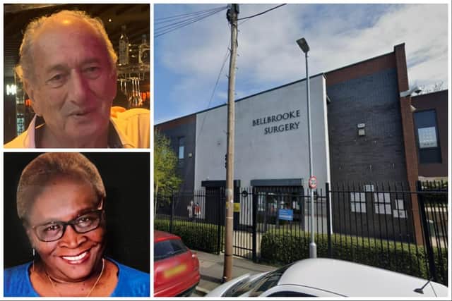 Mike Cornfield, 80, and Gloria Hanley, 75, were among the patients registered with Bellbrooke Surgery in Harehills to receive a letter last week informing them they would no longer be able to access health services at the practice. Photo: Google.
