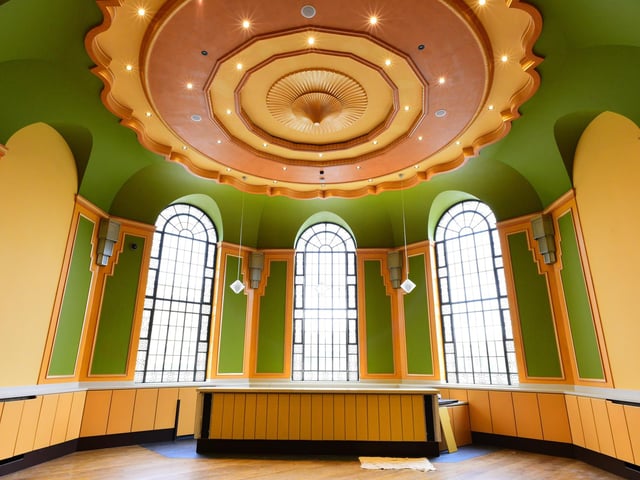 The restored South Turret