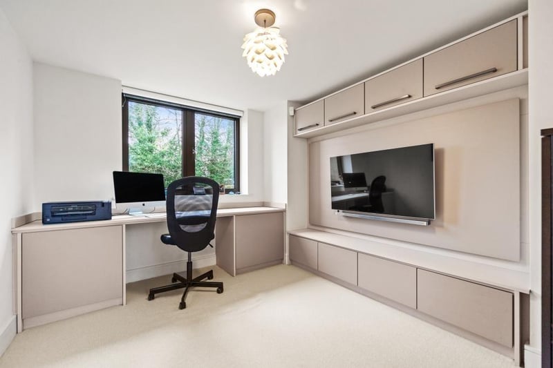 Versatile home office space within the property.