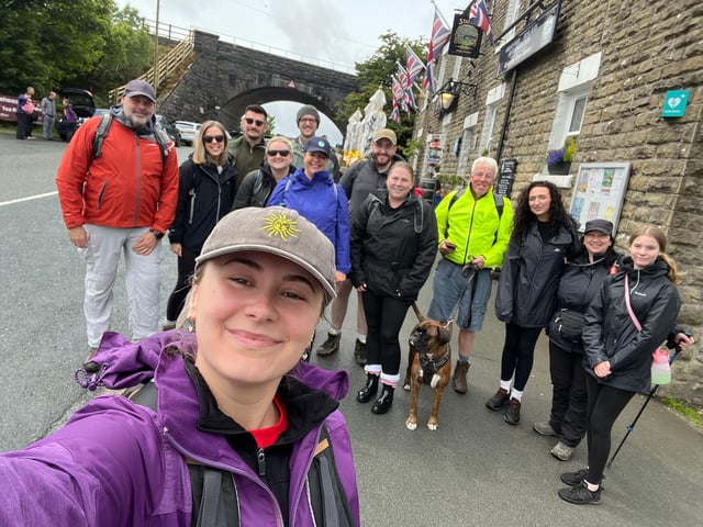 Gateley walkers complete the Yorkshire Three Peaks challenge