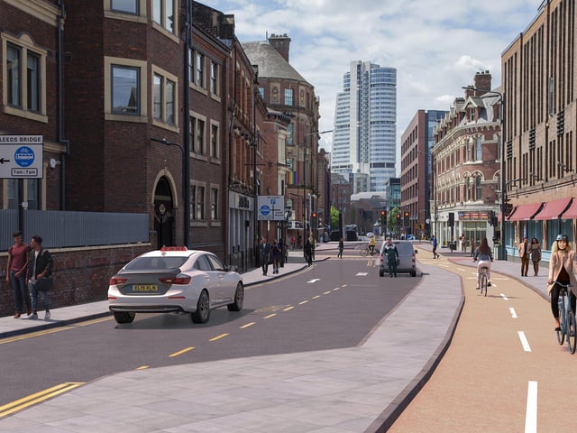 2024 will see the results of the Leeds City Links public consultation, the consultation focuses on transformations to the north and south of the city centre, extending from Great George Street to Call Lane.