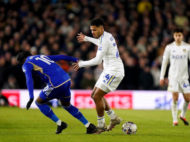 8 - Never gave up. Struggled to hold onto the ball in the first half, touch was too heavy, nothing worked. But he stuck at it and made two goals. His ball carrying became huge for Leeds.
