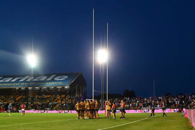 Castleford Tigers were beaten 44-0 by Hull KR at OneBore Stadium last Friday. Picture by Matthew Merrick/SWpix.com.