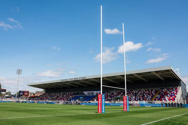Wakefield Trinity's DIY Kitchens Stadium, Belle Vue. Picture by Alex Whitehead/SWpix.com.