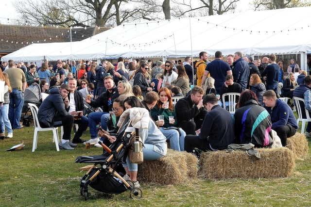 Hundreds enjoy what the 2023 Wetherby Beer Festival has to offer.