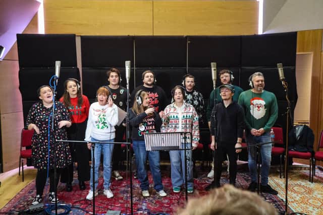 Home Care's Got Talent Choir at Abbey Road Studios