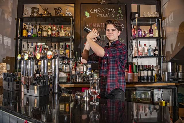 Will Spenser, 27, is the owner of Bar Delta in the Grand Arcade
