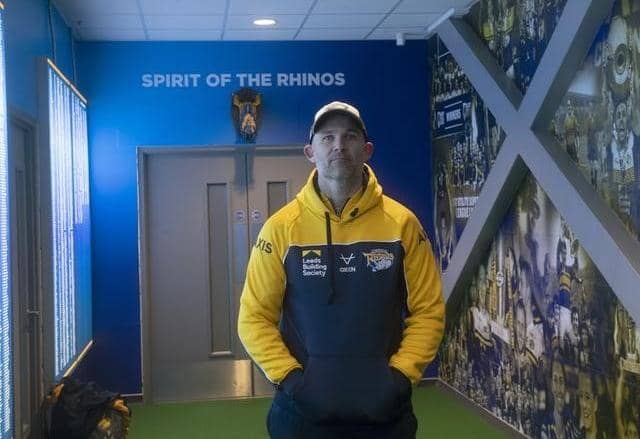 Leeds Rhinos coach Rohan Smith. Picture by Simon Hulme.
