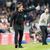 WE'LL MEET AGAIN: Leeds United manager Daniel Farke, left, and West Brom boss Carlos Corberan, right, in Friday night's Championship clash at The Hawthorns, the pair pictured on the sidelines during August's 1-1 draw between the Whites and Baggies at Elland Road. Photo by Danny Lawson/PA Wire.